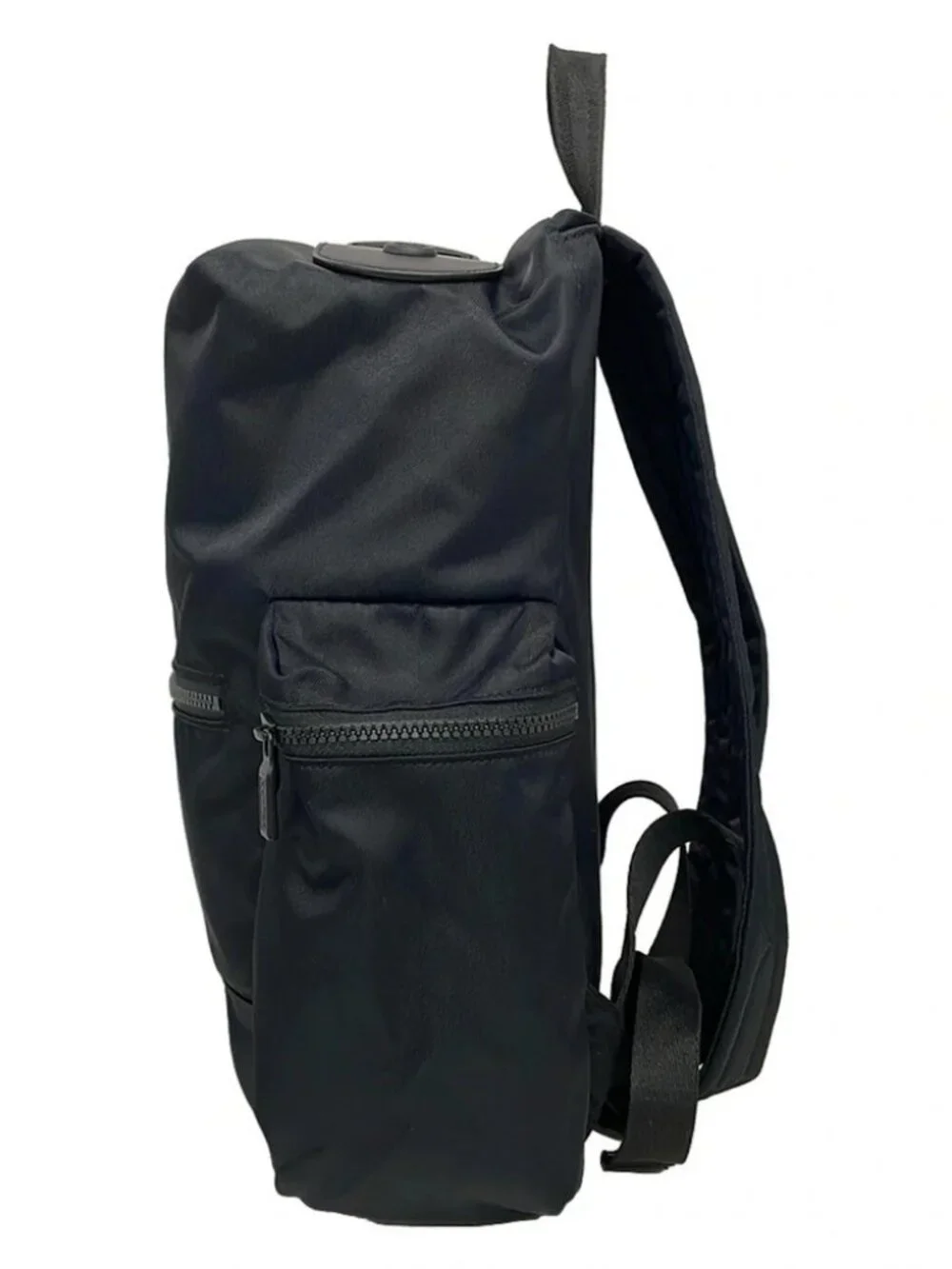 HUNTER Black Nylon Backpack